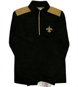 NFL New Orleans Saints Long Sleeve Pull Over Shirt Sweatshirt New M L XL XXL - Picture 1 of 1