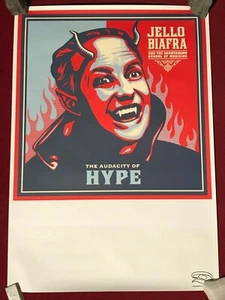 JELLO BIAFRA audacity of hype Konzertplakat Tourplakat Poster Tourposter Plakat - Bild 1 von 1