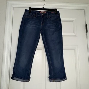 Pantalones de mezclilla Lucky Brand para mujer CHARLIE CORTE BOTA BEBÉ PRELAVADOS azul medio talla 4/27 - Imagen 1 de 8