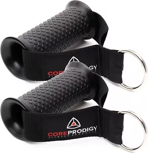 Heavy Duty Exercise Handles - Grip Attachments for Cable Machine Pulleys - Picture 1 of 7