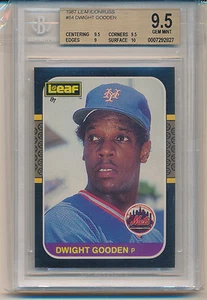 1987 Leaf Dwight Gooden (#84) BGS9.5 BGS - Picture 1 of 1