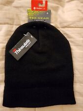 TEK GEAR 3M Thinsulate Black Knit Hat Beanie, Adult Size **NEW with Tags**