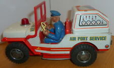 J-TOY Original Junior Product Metal Airport Service Jeep Battery Operated