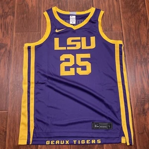 Ben Simmons LSU Tigers Nike Elite Alumni Jersey Men’s Large DH7428-547 - Picture 1 of 8