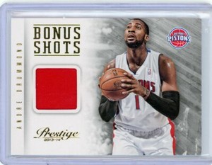 andre drummond 2013-14 panini prestige bonus shots pistons