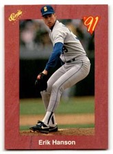 1991 Classic II #T22 Erik Hanson    Seattle Mariners Baseball Cards  ID:52737