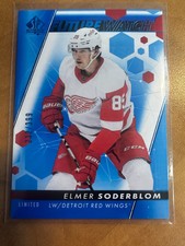 2022-23 SP AUTHENTIC ELMER SODERBLOM FUTURE WATCH LIMITED BLUE 232/399 #145 🔥