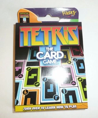 Tetris The Card Game - Card Game Based Off of Video Game Retro Fundex NEW SEALED - Image 1 of 2