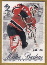 2001-02 Private Stock Silver #55 Martin Brodeur /108 - New Jersey Devils