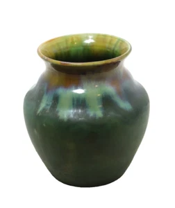 1920'S Arts & Crafts Drip Glaze Pottery Vase BKW BURGEL GERMANY - Picture 1 of 8