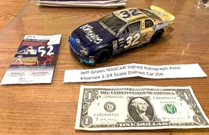 MINT Jeff Green NASCAR Signed Autograph Auto Kleenex 1:24 Scale Diecast Car JSA - Picture 1 of 3