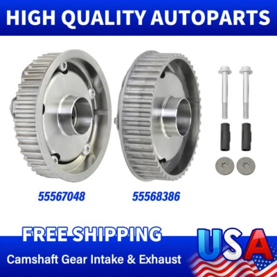 Entrada y escape de engranajes del árbol de levas 55568386 para Chevrolet Aveo Cruze Sonic G3 10-17 Foto 1 de 4