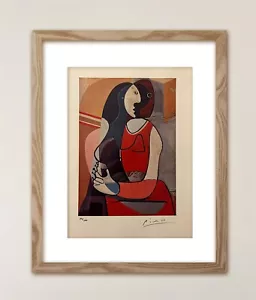 Pablo Picasso - Original Signed Print with COA and $3,500 Appraisal-. - Picture 1 of 13