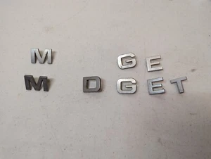 1970's MG MIDGET ROCKER LETTERS - Picture 1 of 3