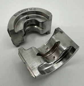 Burndy U-C Matrice Crimpatrice Idraulica in Acciaio Inox Indice C - Foto 1 di 3