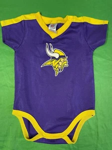 NFL Minnesota Vikings Body/Chaleco Púrpura Bebé 6-12 Meses - Imagen 1 de 3