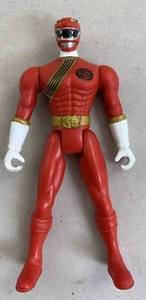 Power Rangers Wild Force Red Lion Ranger Rot Figur Bandai 2002 5.5” 10,5 cm Vtg - Bild 1 von 5