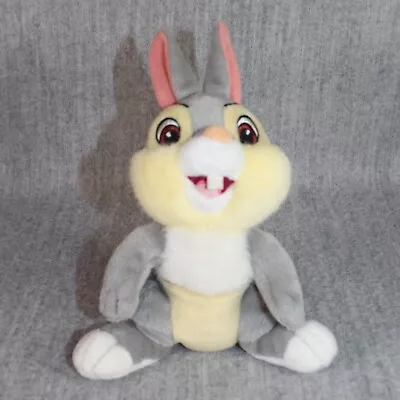 DISNEY THUMPER Plush Bambi Bunny Rabbit Disneyland Paris Beanie Soft Toy 2000s - Bild 1 von 4