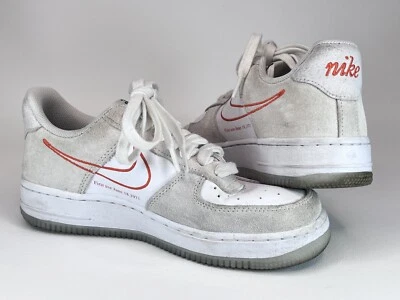 Nike Air Force 1 Low First Use Cream Sail/Orange Volt (WMNS) Size 6.5 DA8302-101 - Image 1 of 4