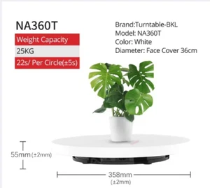 360 Electric Rotating Display Turntable Shooting Table for Studio Photography - Picture 1 of 9