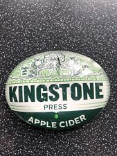 Oval 3D Beer Pump Badge Kingstone Press Apple Cider Marked.