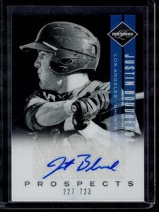 2011 Limited Prospects Signatures #21 Justin Boudreaux Auto /723