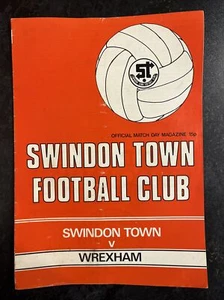 SWINDON TOWN F.C V WREXHAM - 14. MÄRZ 1978 - Bild 1 von 2