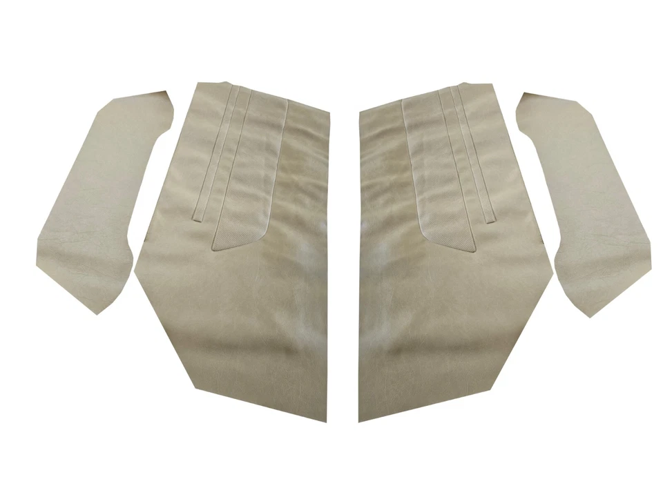 Se adapta a Mercedes Benz 1980-89 R107 560sl 380sl Panel de puerta Recubrimiento Beige Crema Vinilo Foto 1 de 3