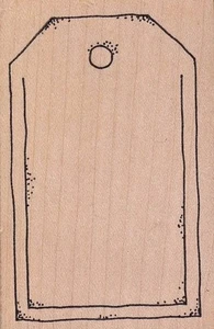 cutting board peddlers pack Wood Mounted Rubber Stamp 2 x 3" Free Shipping - Picture 1 of 2