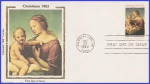 USA5 #2063 U/A COLORANO SILK FDC Christmas Madonna - Picture 1 of 1