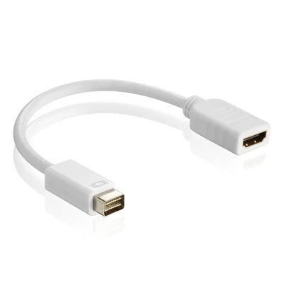 Mini-DVI Adapterkabel Mini-DVI Stecker auf HDMI Buchse für Macbook iMac - Bild 1 von 3