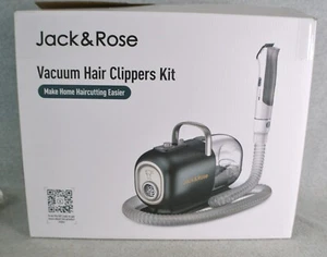 Jack & Rose Vacuum Hair Clippers Kit Blow Dryer Rechargeable Clippers - Picture 1 of 16