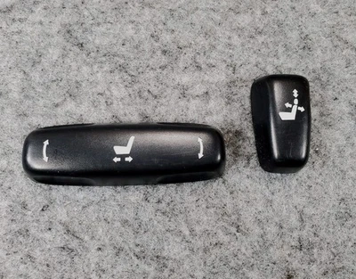 Lexus LS430 2001-2006 perilla interruptor asiento delantero izquierdo negro OEM Foto 1 de 4