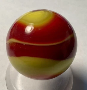 A Unique Akro Agate Misshaped Corkscrew Marble. 1.02” X1.04” Near Mint Condition - Picture 1 of 6