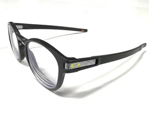 Oakley Latch FRAME ONLY Matte Black w/ Green 009265-6753 Sz 53 21 139 mm - Picture 1 of 14