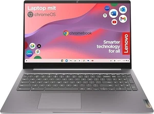 Lenovo IdeaPad 3 ChromeBook 128GB ChromeOS Notebook 8GB RAM 15,6" grau Neu (f6) - Bild 1 von 5