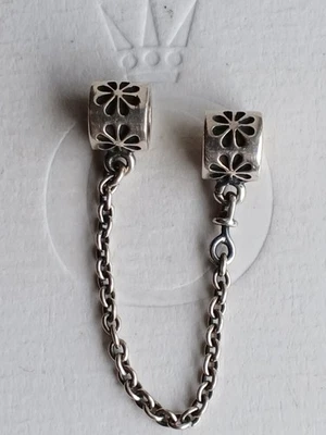 Original Pandora Element Charm, Sicherheitskette, retired - Bild 1 von 2