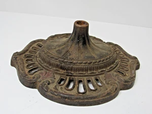 Vintage Victorian Art Deco Cast Iron Floor Lamp Base #P20 - Picture 1 of 8