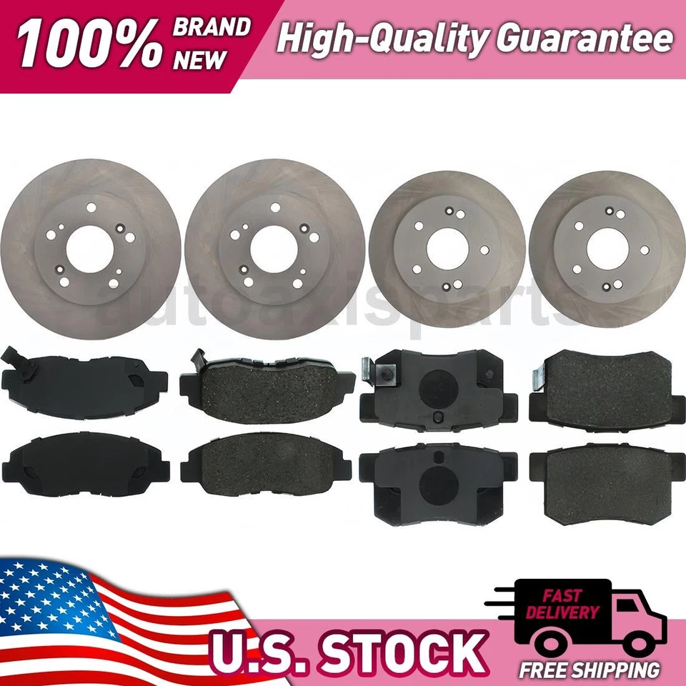 Kit de actualización de freno de disco de piezas centradas delanteras y traseras para Honda Civic 2006-2011 Foto 1 de 1