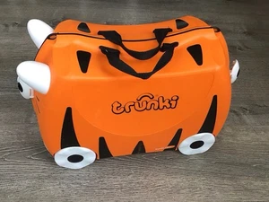 Original Trunki Tiger Kids Ride-On Suitcase Carry-On Luggage Rare Old Model - Picture 1 of 10