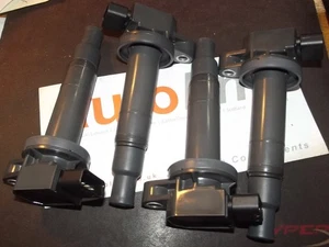 Ignition Coil pack full set of 4 coils for Toyota Prius 03-09 90919-02240 NEW - Picture 1 of 6
