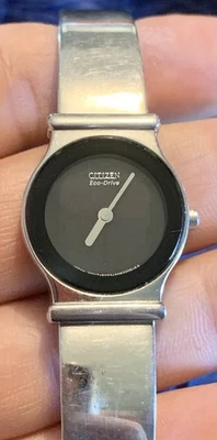 Citizen Silhouette Eco-Drive Ladies Pretty Stainless Steel Water Resistant Watch - Image 1 of 4