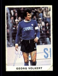 Georg Volkert Hamburger SV Bergmann Sammelbild 1975-76 Original Sign+A 240658 - Picture 1 of 2