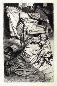 Die ERMORDUNG des JULIUS CAESARs - Arthur KAMPF - OriginalRadierung 1920 - Bild 1 von 1