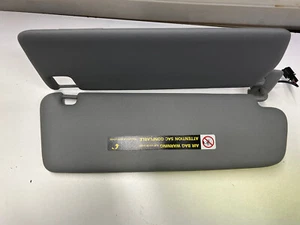 2012-2017 VOLKSWAGEN TOUAREG LEFT DRIVER SUN VISOR SHADE DUAL Dark Gray Mint A1 - Picture 1 of 2