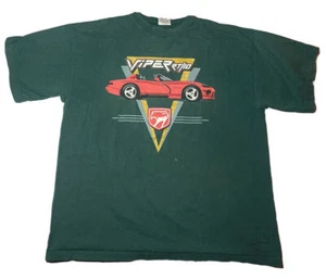 Vintage Dodge Viper RT/10 Shirt Mens Racing Black Made in USA Size XL - Picture 1 of 7