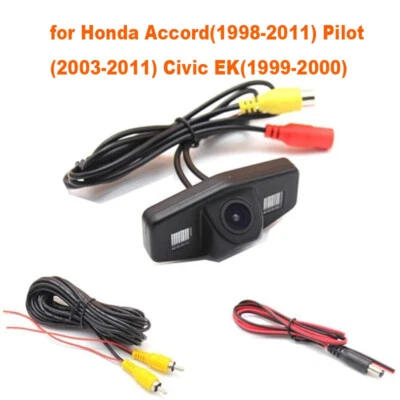 Cámara de reversa de visión trasera de auto para Honda Accord Pilot Civic Acura TSX Foto 1 de 4