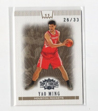 **2007/08 TOPPS TRIPLE THREADS YAO MING GOLD (26/33)