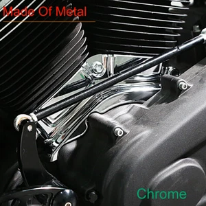 Cubierta base cilindro metal cromado EE. UU. para Harley Touring 17-24 Road Glide Street - Imagen 1 de 8