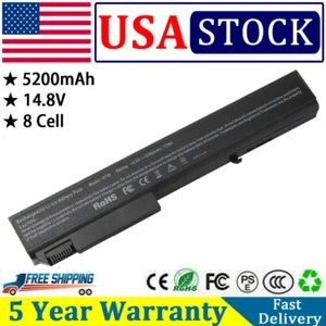 77Wh Battery for HP EliteBook 8530p 8540p 8730p 8740w HSTNN-LB60 AV08 AV08XL PC - Picture 1 of 5